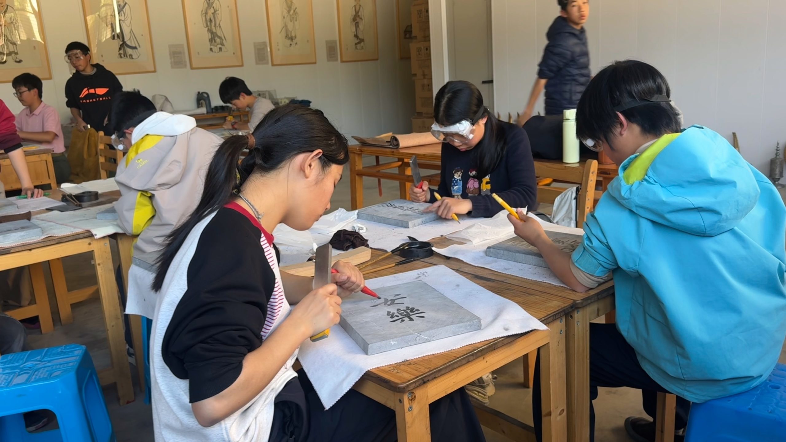 叮叮当当的书法课